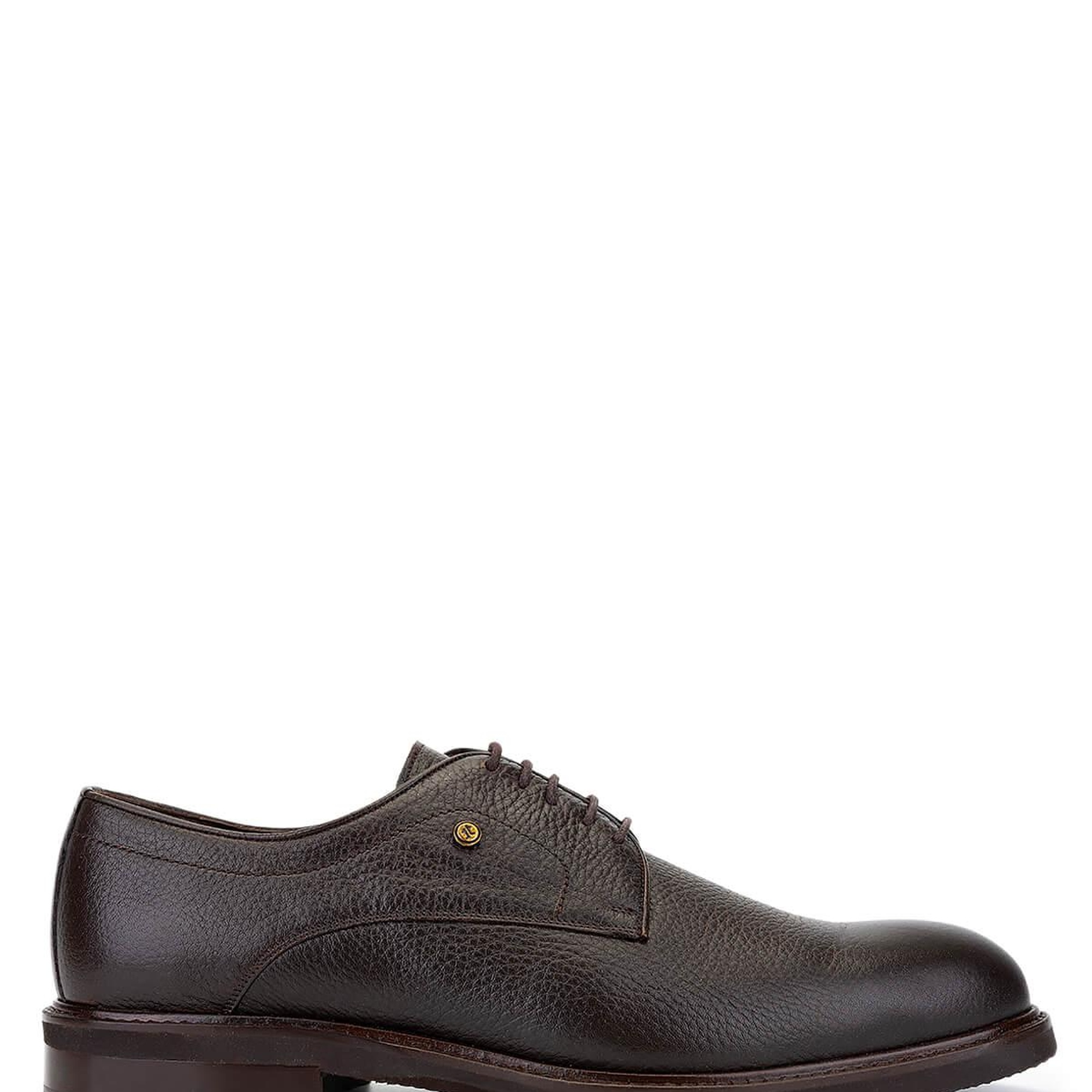 Tamer Tanca Erkek Hakiki Deri Kahverengi Casual Ayakkabı