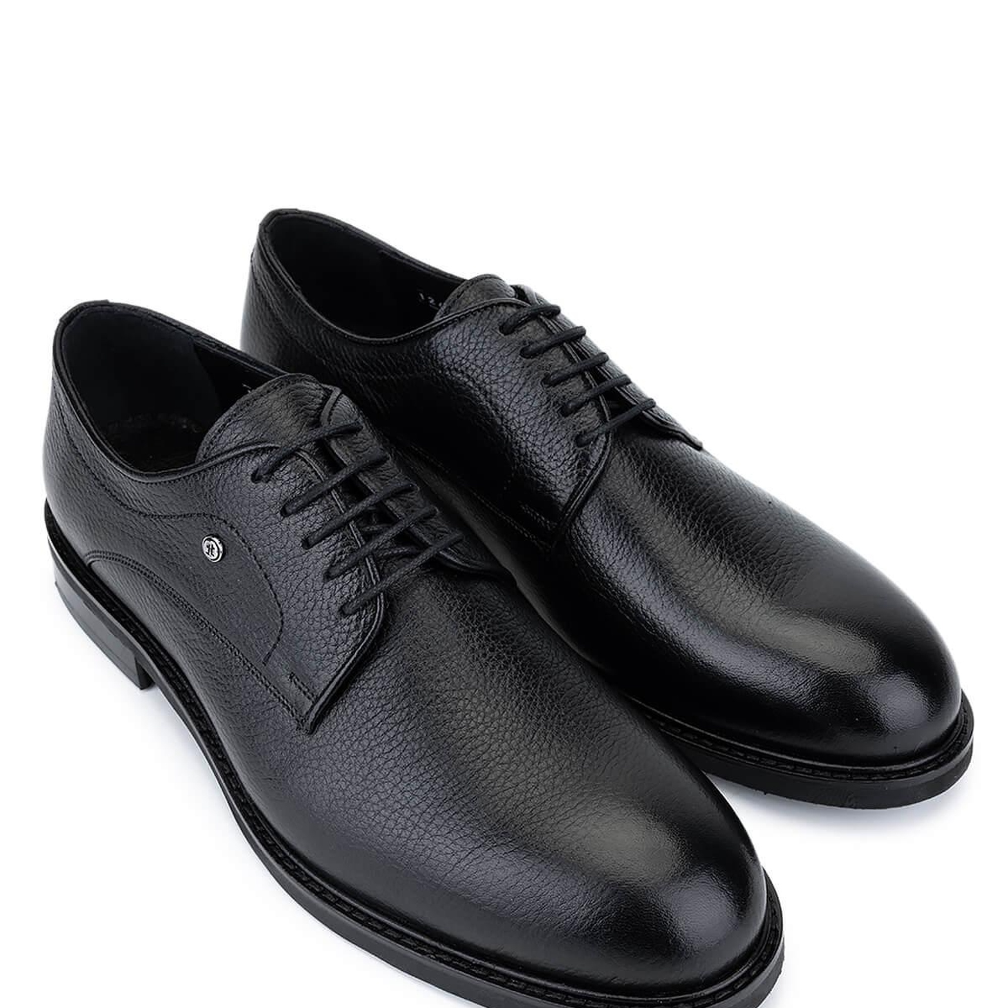 Tamer Tanca Erkek Hakiki Deri Siyah Casual Ayakkabı