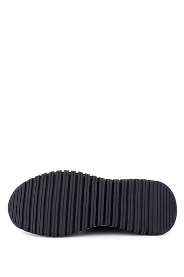  Tamer Tanca Erkek Hakiki Deri Siyah/Kahve Sneakers & Spor Ayakkabı
