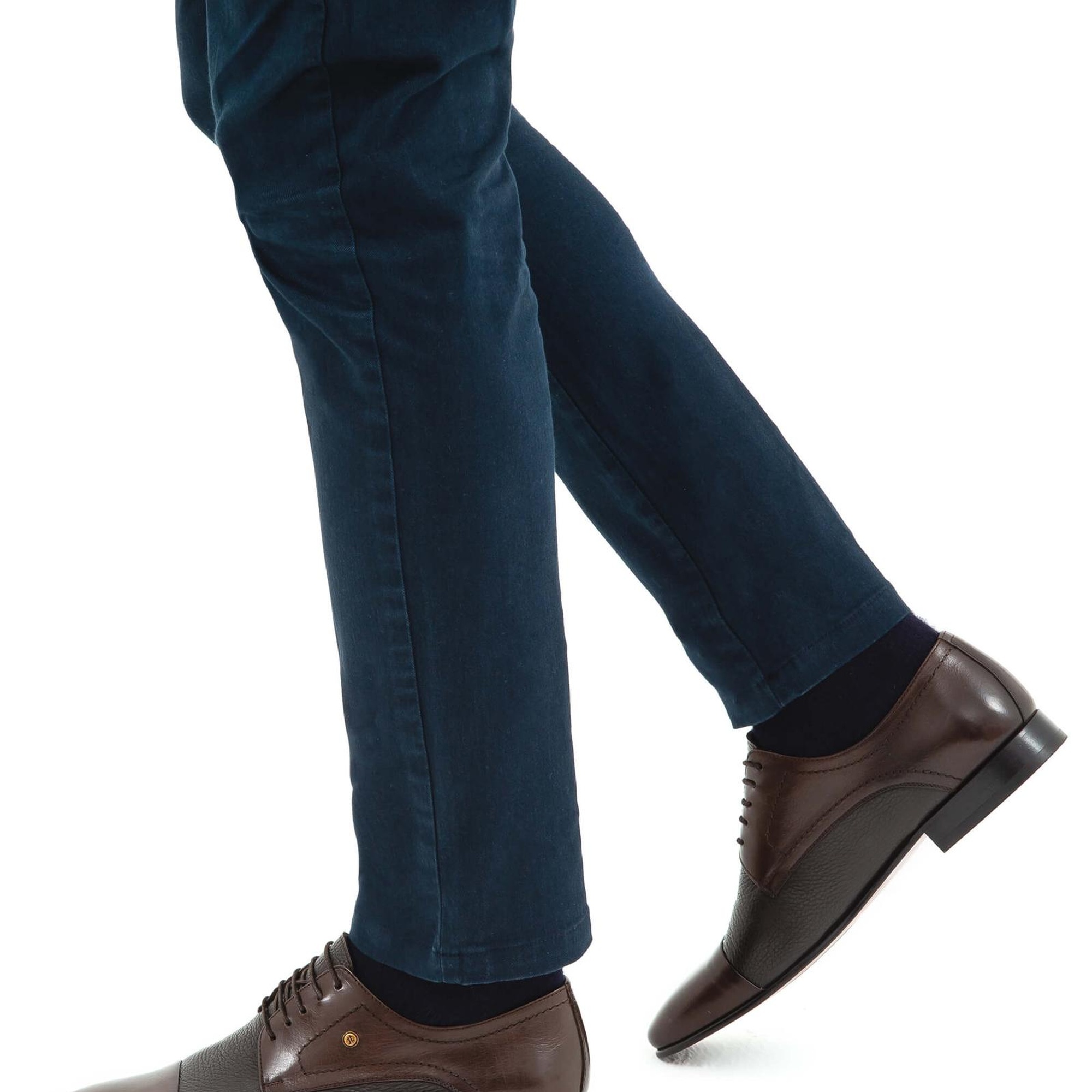 Tamer Tanca Erkek Hakiki Deri Kahverengi Klasik Ayakkabı