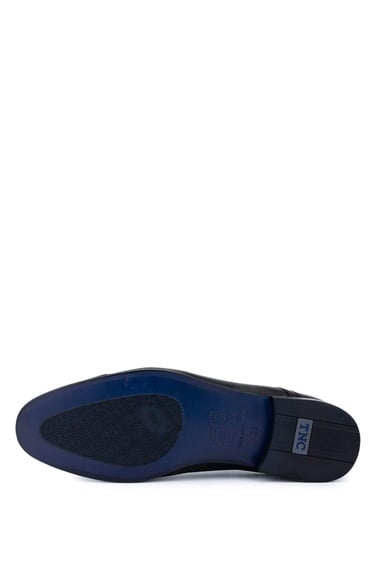  Tamer Tanca Erkek Hakiki Deri Siyah Klasik Ayakkabı