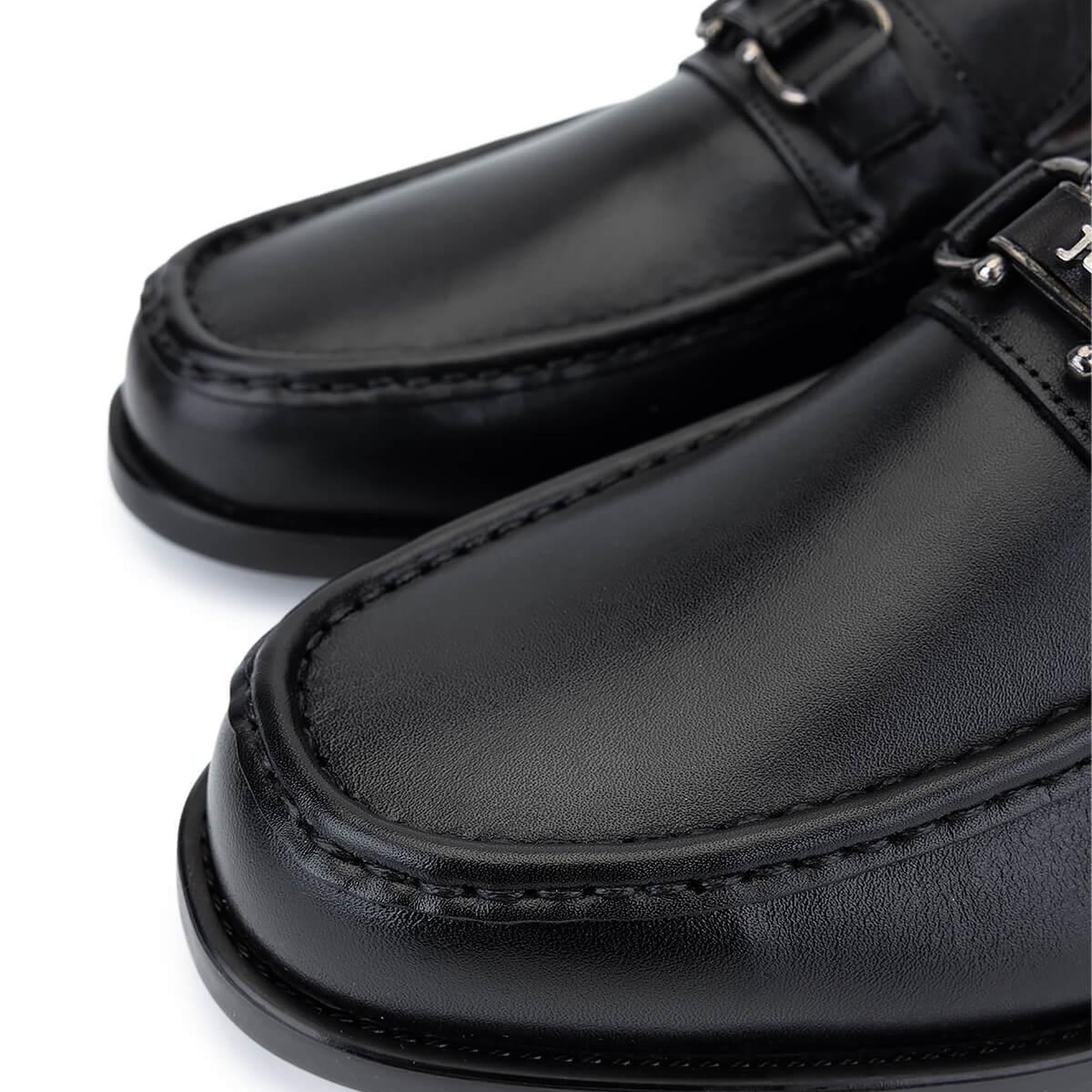 Tamer Tanca Erkek Hakiki Deri Siyah Makosen Ayakkabı