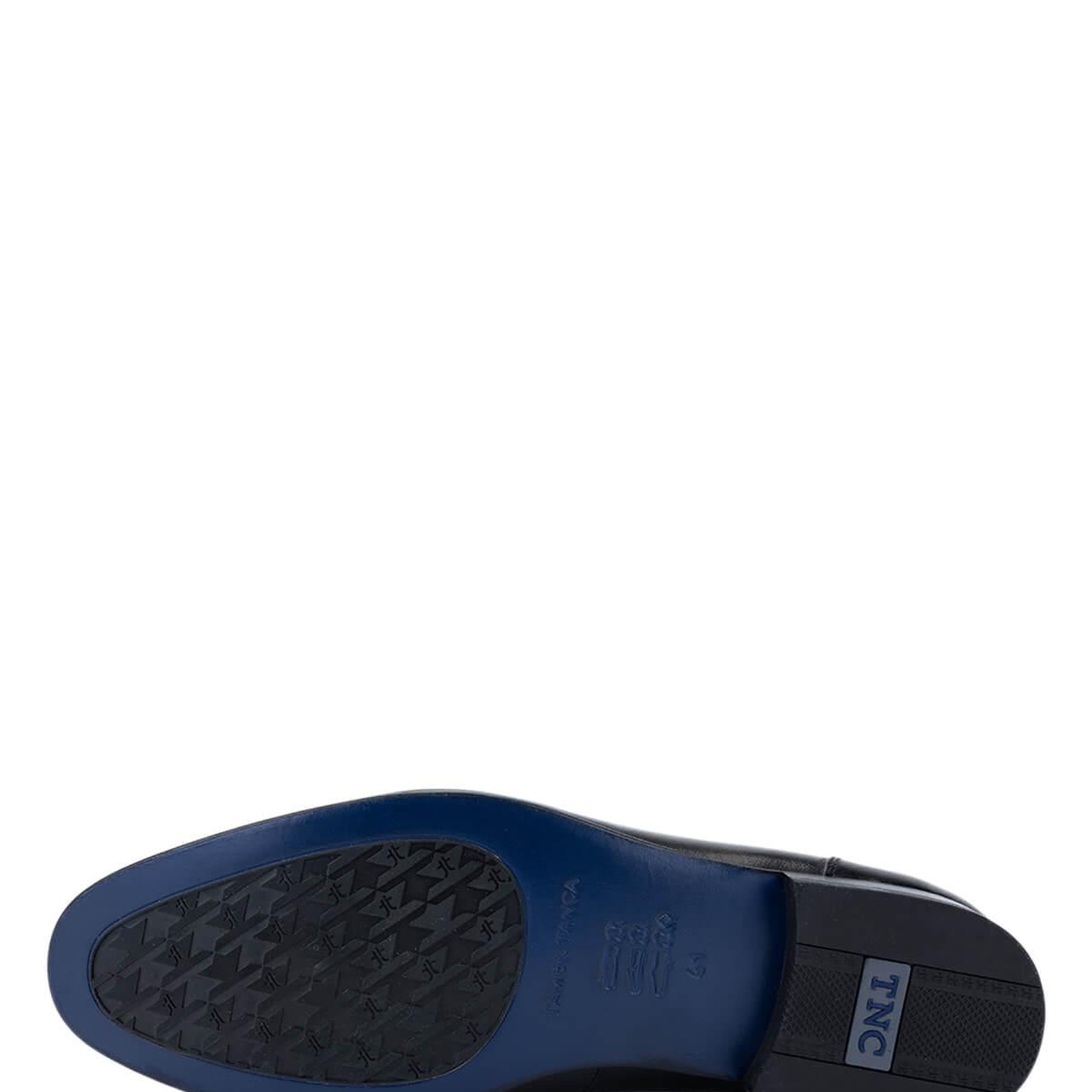 Tamer Tanca Erkek Hakiki Deri Siyah Makosen Ayakkabı