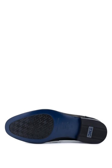  Tamer Tanca Erkek Hakiki Deri Siyah Makosen Ayakkabı