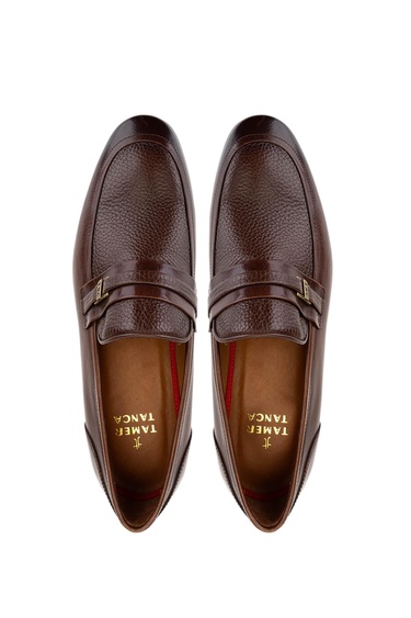  Tamer Tanca Erkek Hakiki Deri Taba Bufalo Makosen Ayakkabı