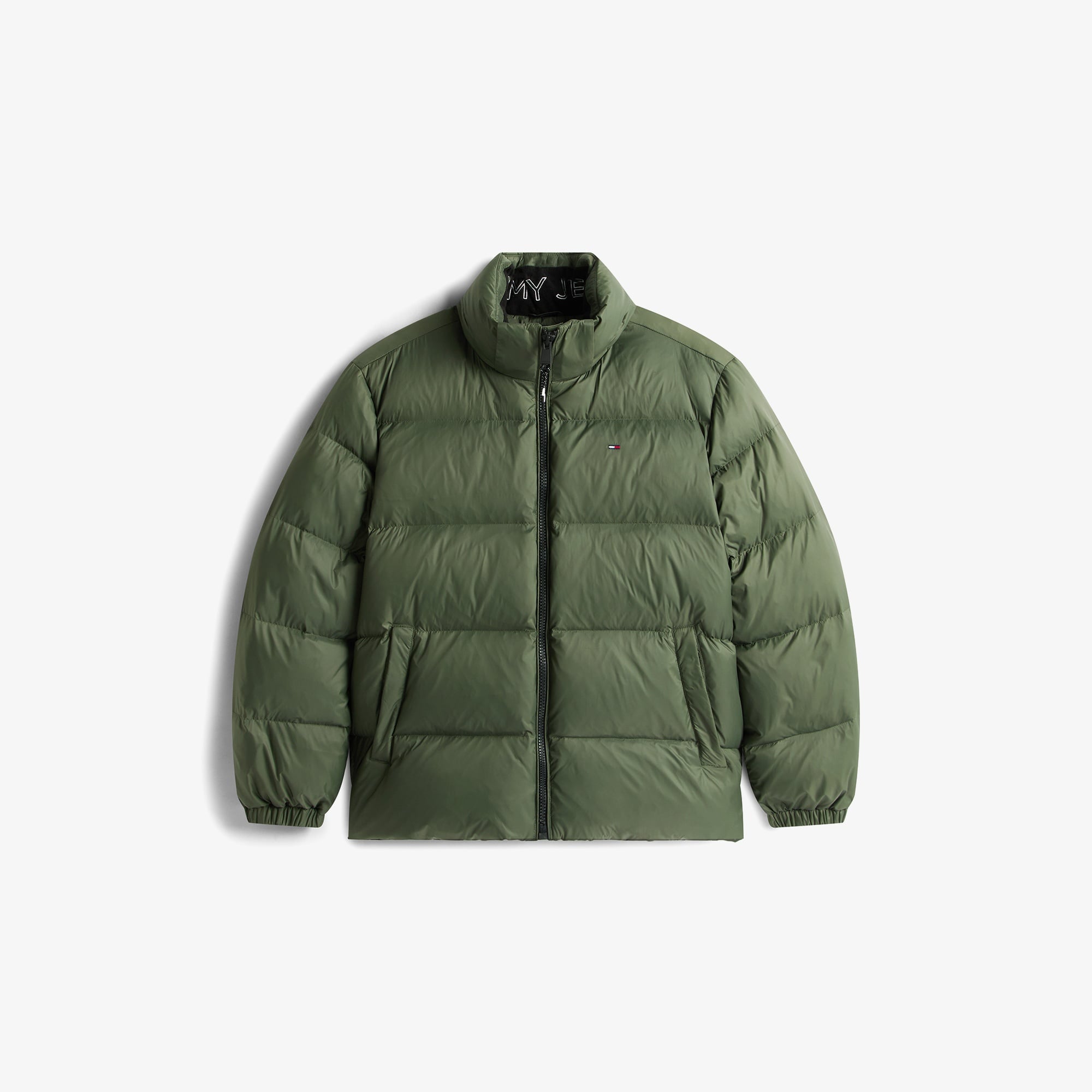 Tommy Jeans Essential Down Erkek Yeşil Mont