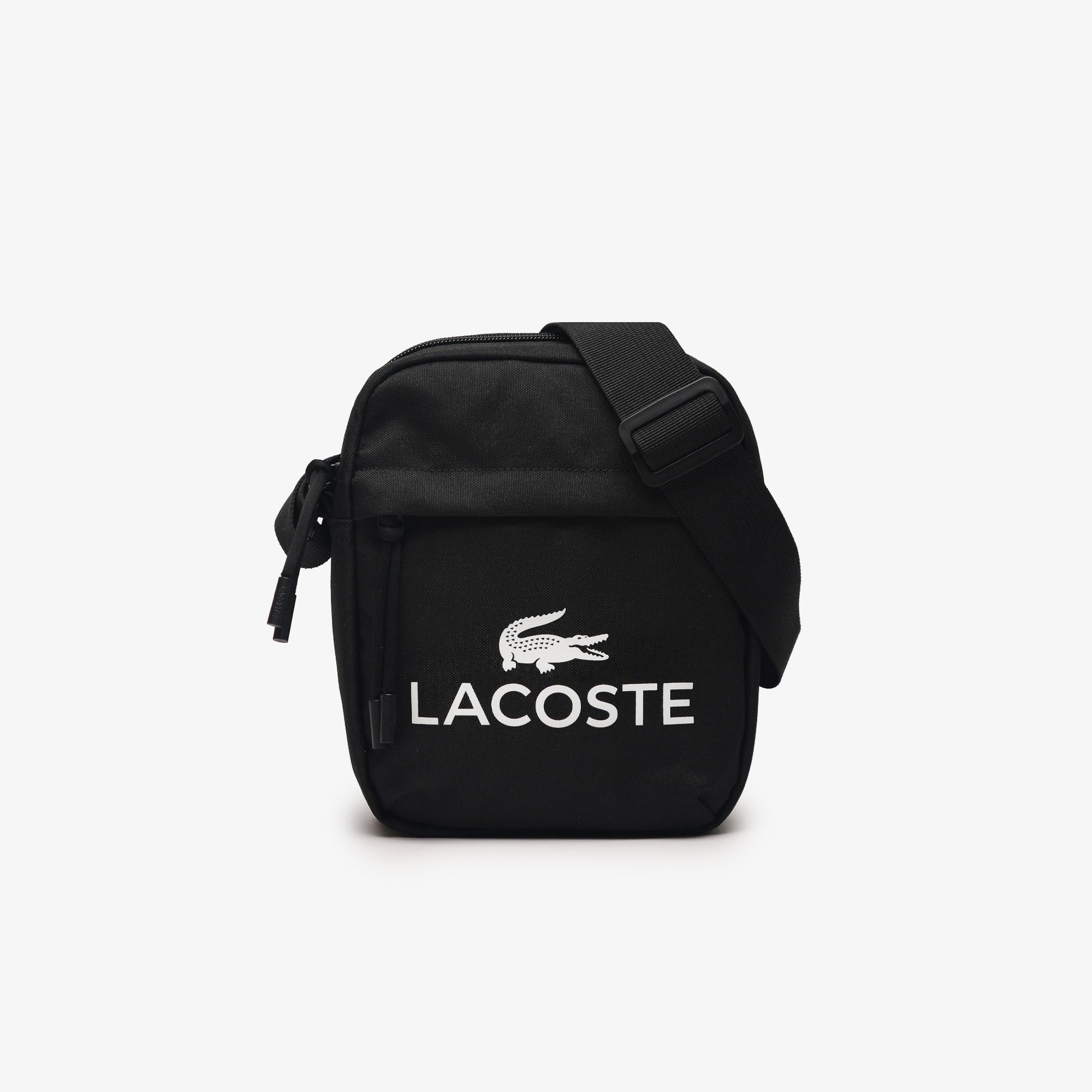 Lacoste Erkek Baskılı Siyah Postacı Çantası