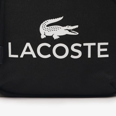  Lacoste Erkek Baskılı Siyah Postacı Çantası