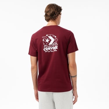  Converse Erkek Bordo T-Shirt