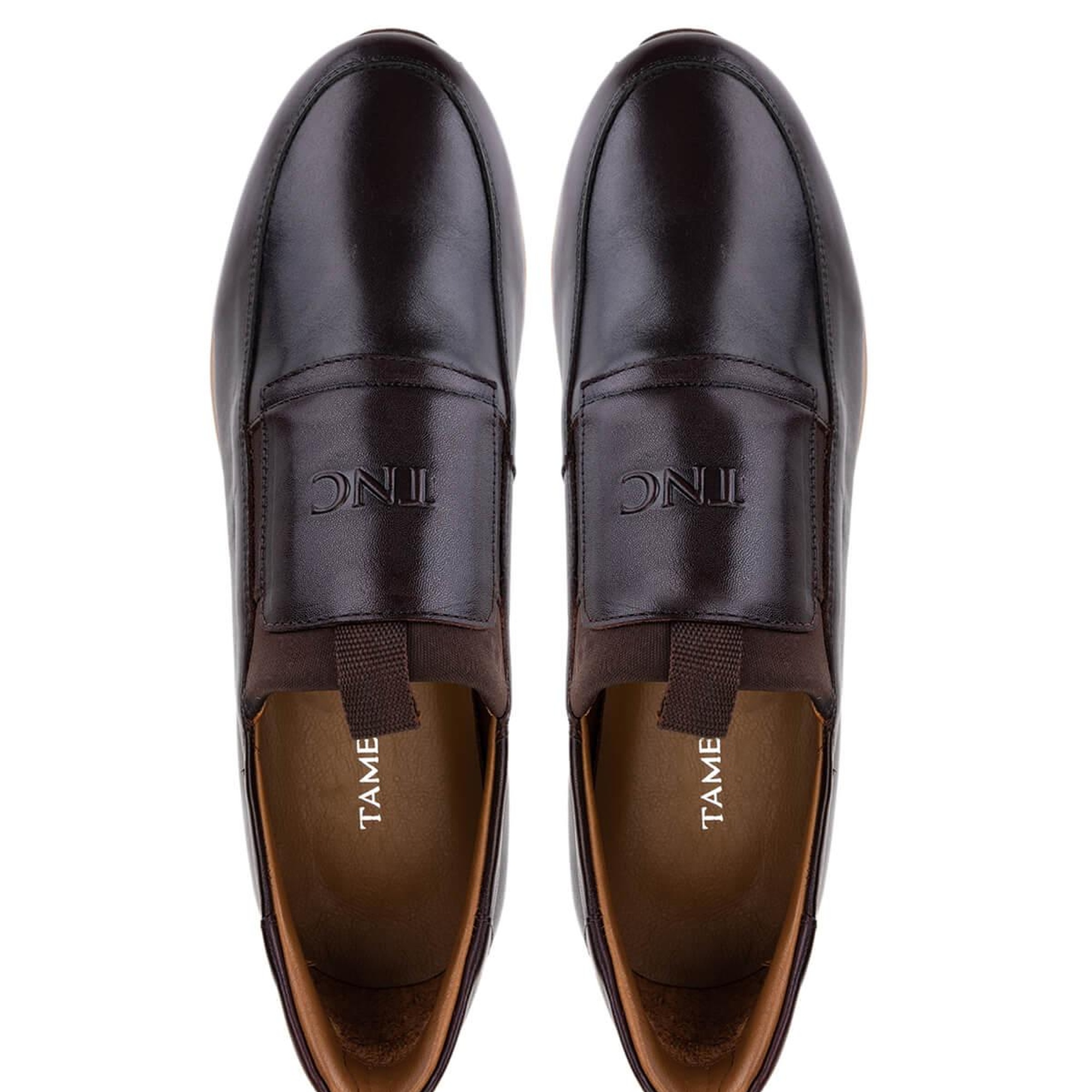 Tamer Tanca Erkek Hakiki Deri Kahverengi Sneakers & Spor Ayakkabı