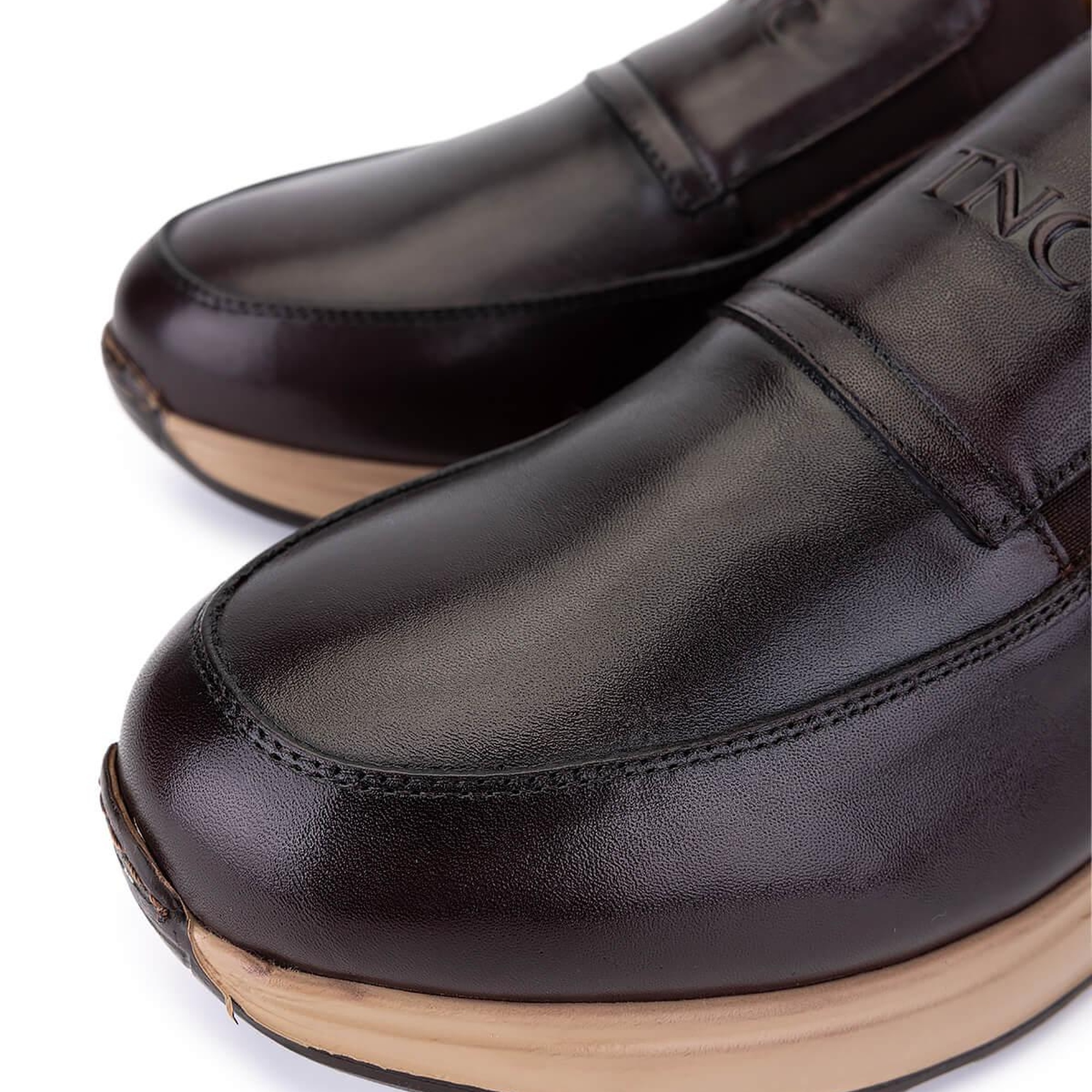 Tamer Tanca Erkek Hakiki Deri Kahverengi Sneakers & Spor Ayakkabı