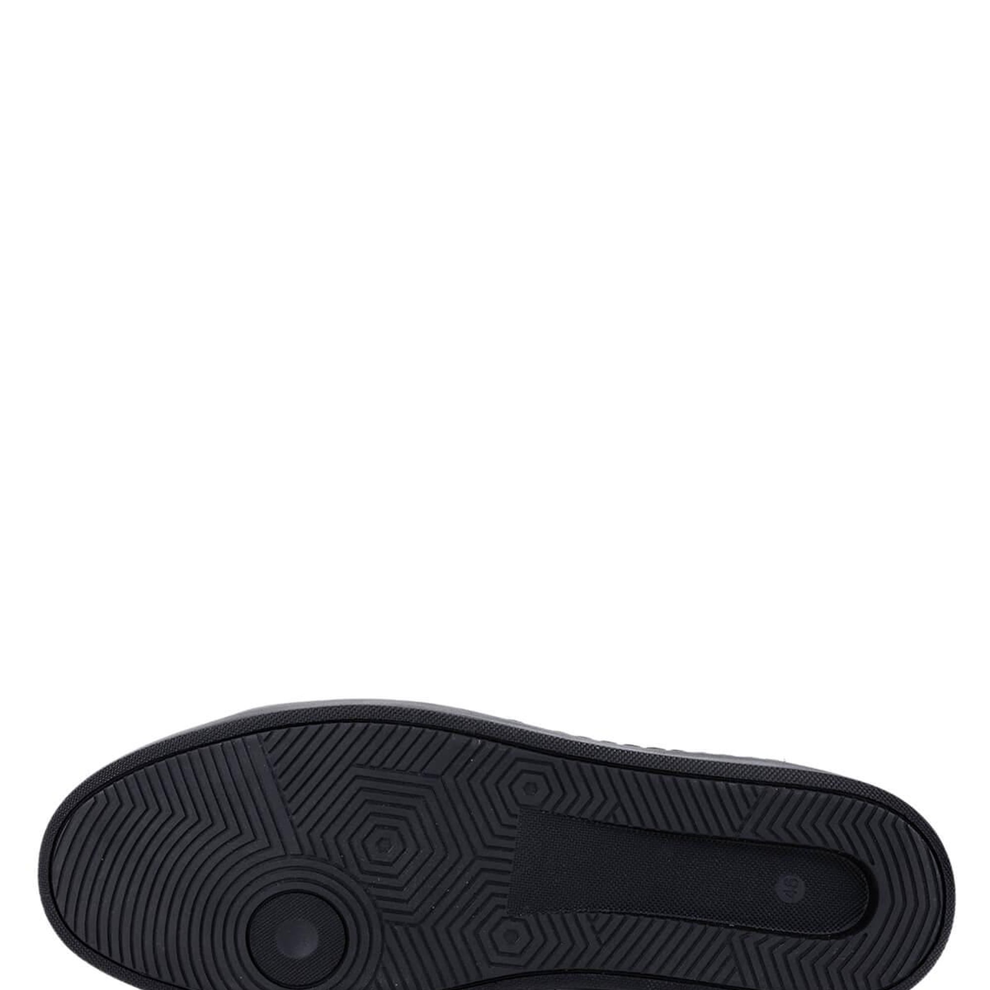 Tamer Tanca Erkek Hakiki Deri Siyah Sneakers & Spor Ayakkabı