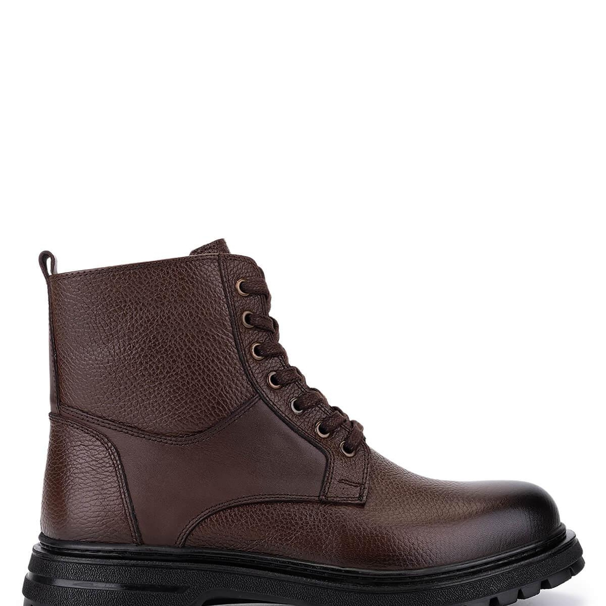 Tamer Tanca Erkek Hakiki Deri Kahverengi POSTAL Bot