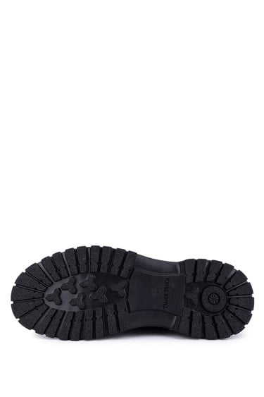  Tamer Tanca Erkek Hakiki Deri Siyah POSTAL Bot