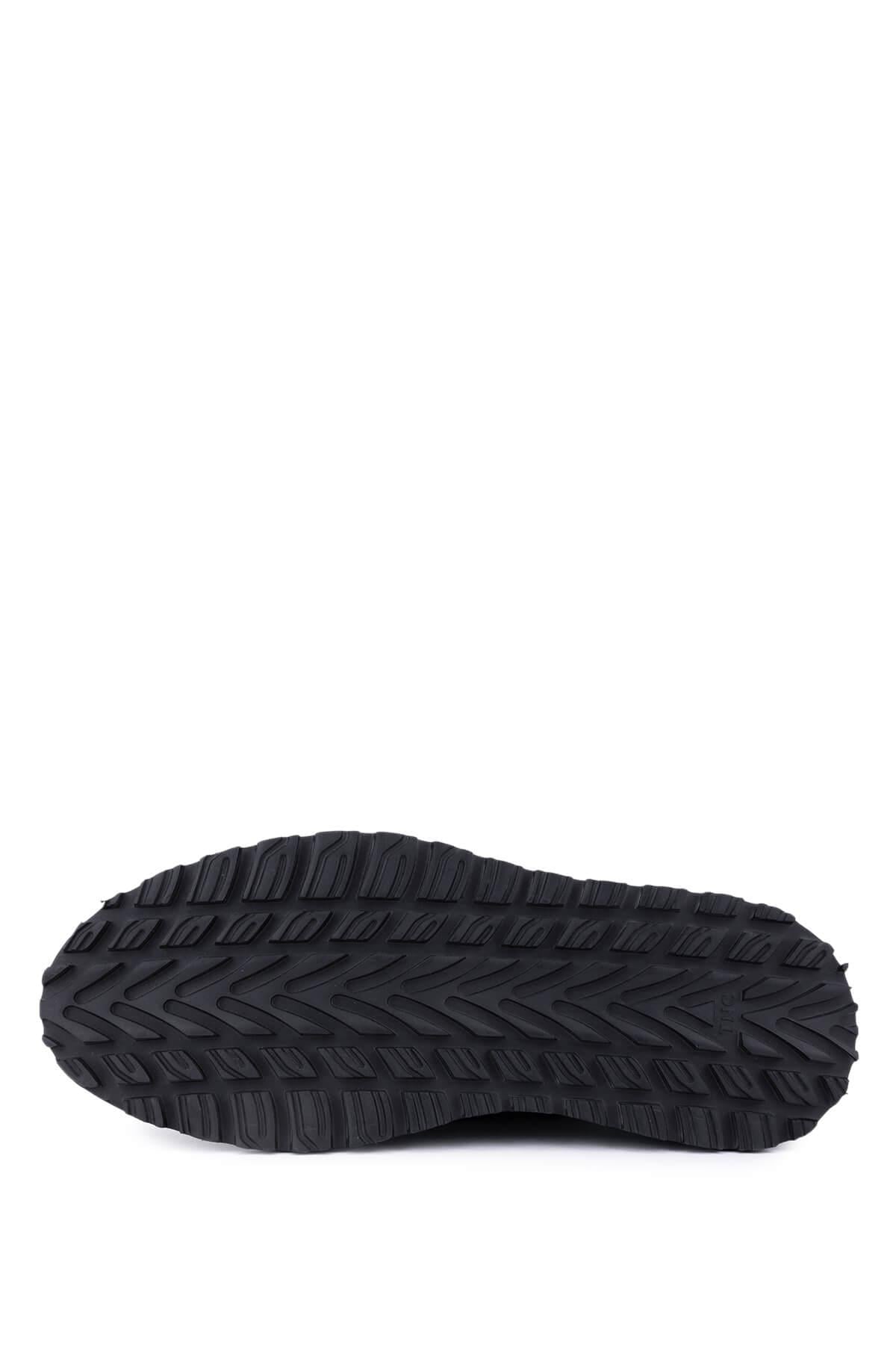 Tamer Tanca Tamer Tanca Erkek Hakiki Deri Siyah Deri Casual Ayakkabı | FashFed Siyah - 5. görsel