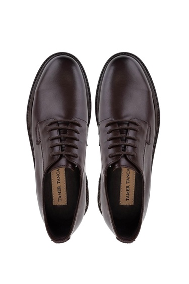  Tamer Tanca Erkek Hakiki Deri Kahverengi Casual Ayakkabı