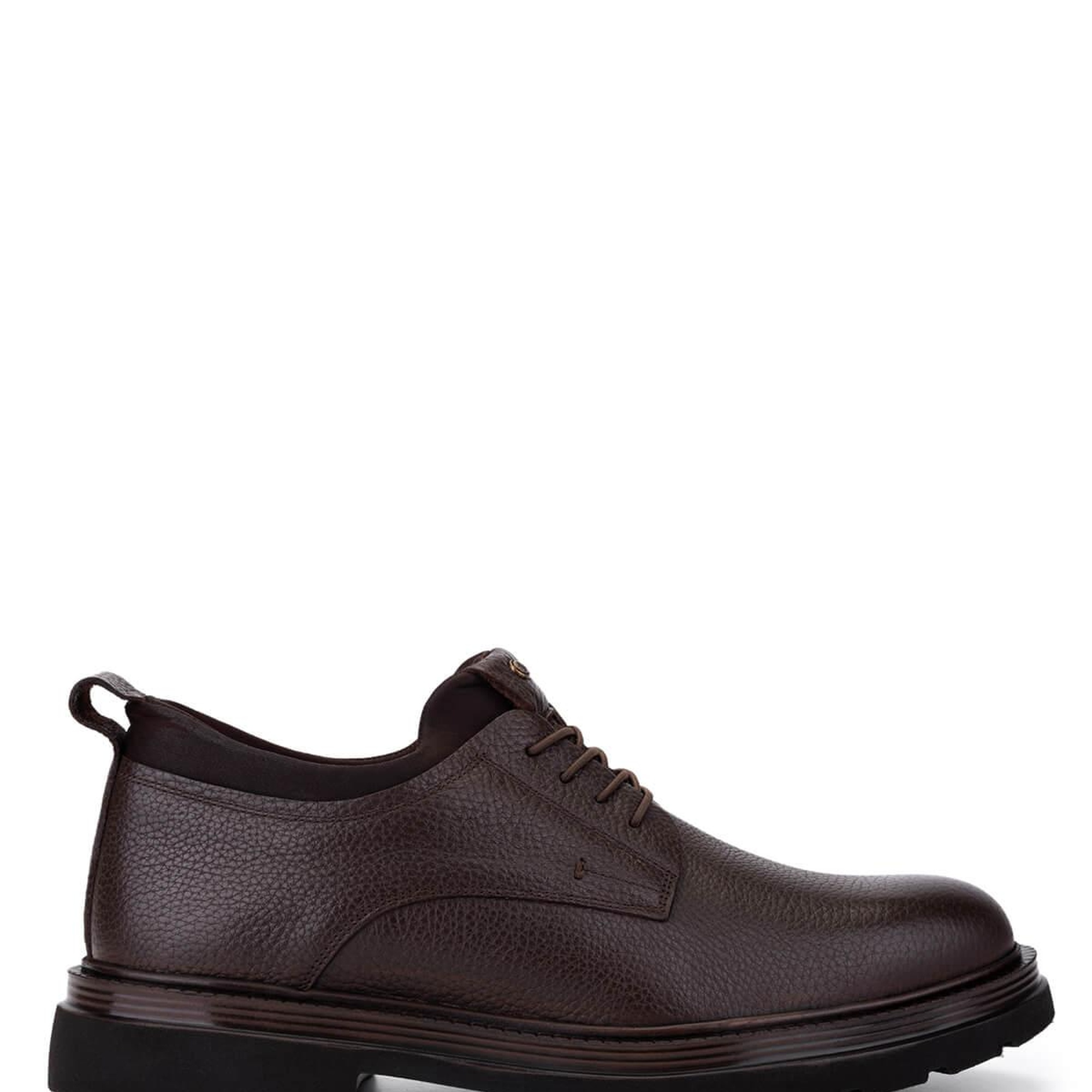 Tamer Tanca Erkek Hakiki Deri Kahverengi Casual Ayakkabı