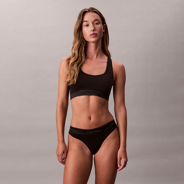  Calvin Klein Unlined Kadın Siyah Bra