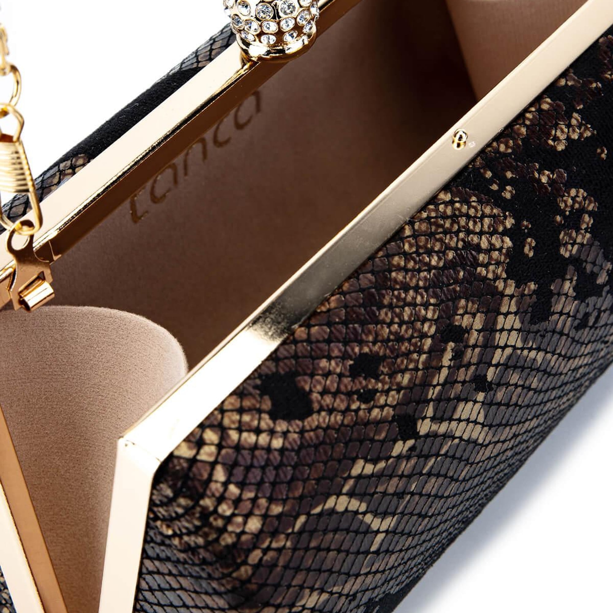 Tamer Tanca Kadın Vegan Siyah Abiye Çanta