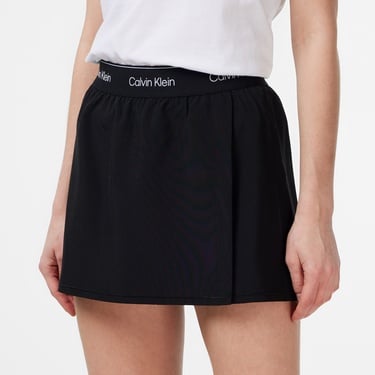  Calvin Klein Wo - Woven Kadın Siyah Etek