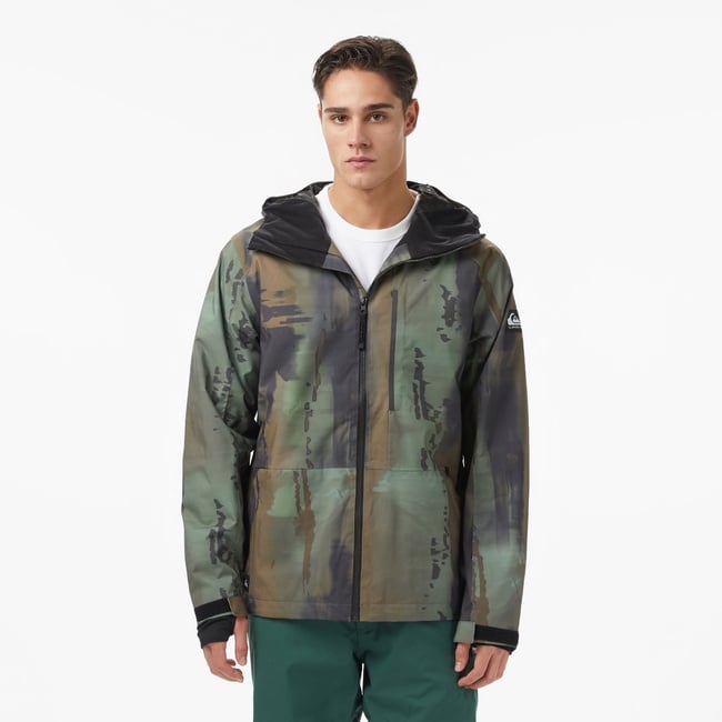  Quiksilver Muldrow 20K Erkek Yeşil Kayak Montu