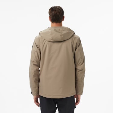  Quiksilver Sycamore Solid 20K Erkek Kahverengi Kayak Montu