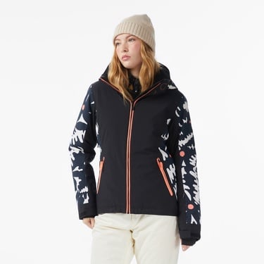  Roxy Free Jet Kadın Gri Kayak Montu