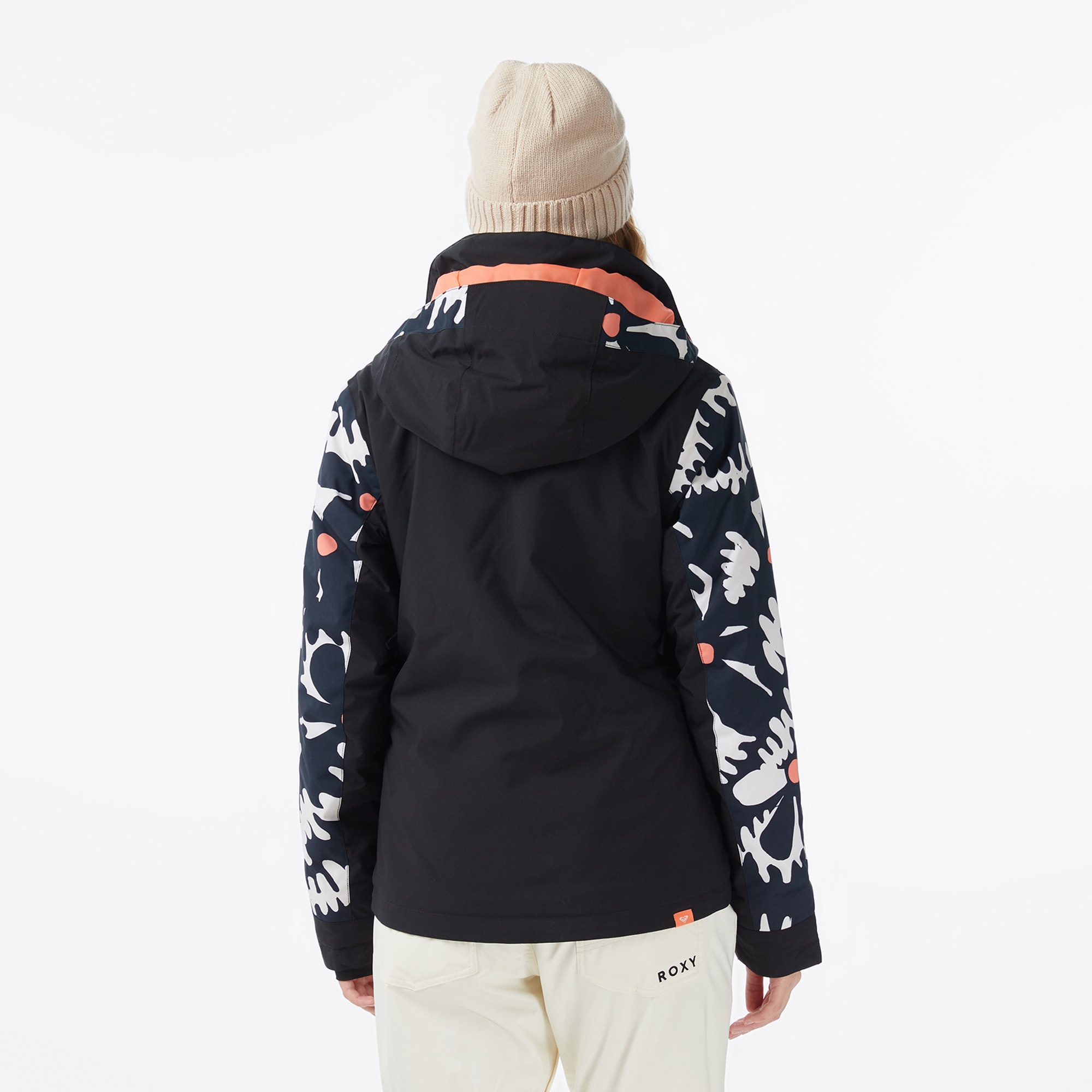 Roxy Free Jet Kadın Gri Kayak Montu