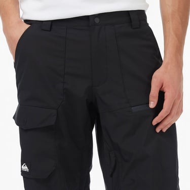  Quiksilver Utility Pt Erkek Siyah Kayak Pantolonu