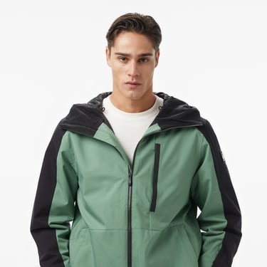  Quiksilver Mission Block Erkek Yeşil Kayak Montu