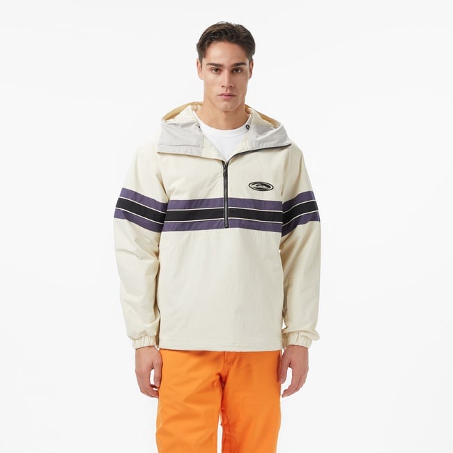  Quiksilver Steeze  Erkek Beyaz Kayak Montu