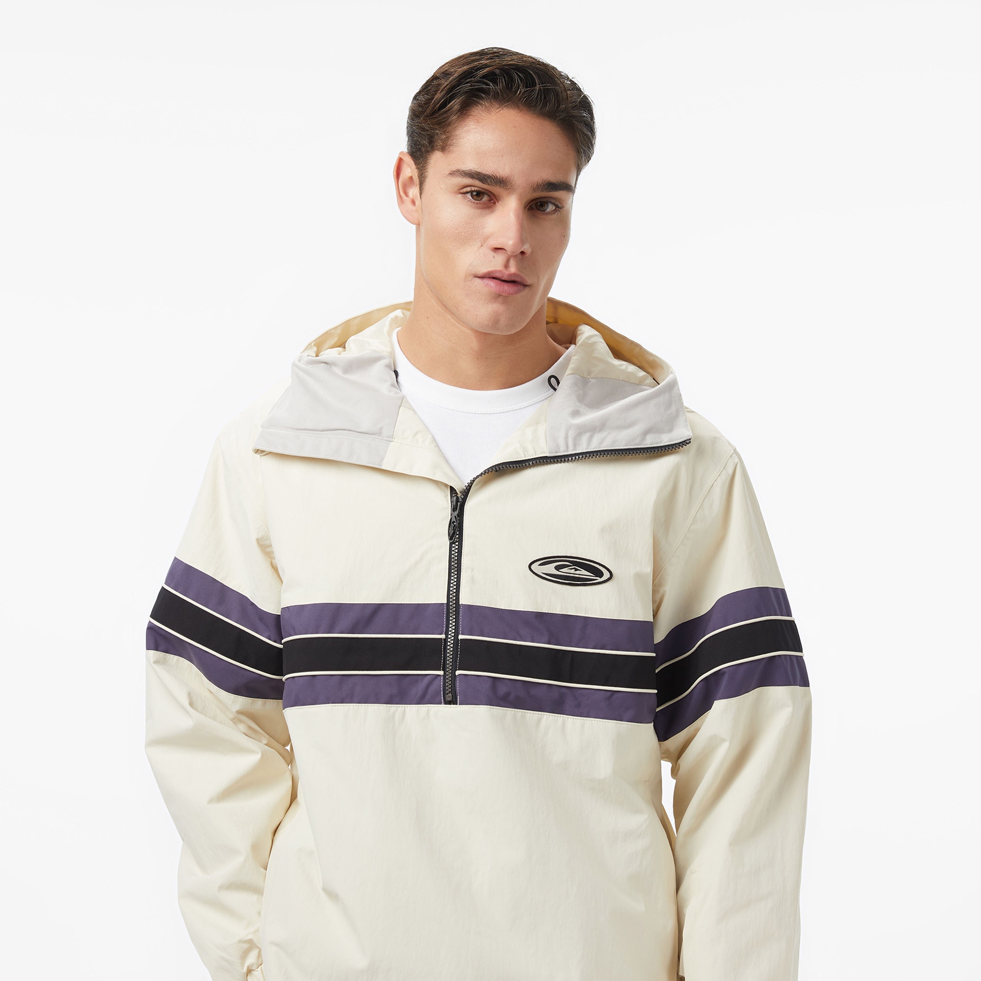 Quiksilver Steeze  Erkek Beyaz Kayak Montu