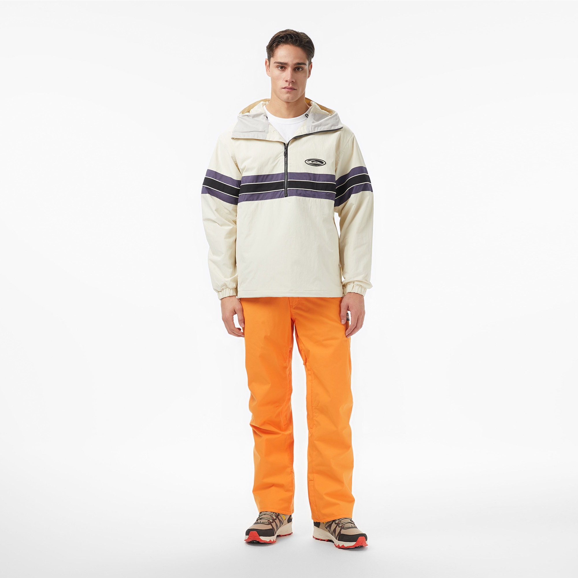 Quiksilver Steeze  Erkek Beyaz Kayak Montu