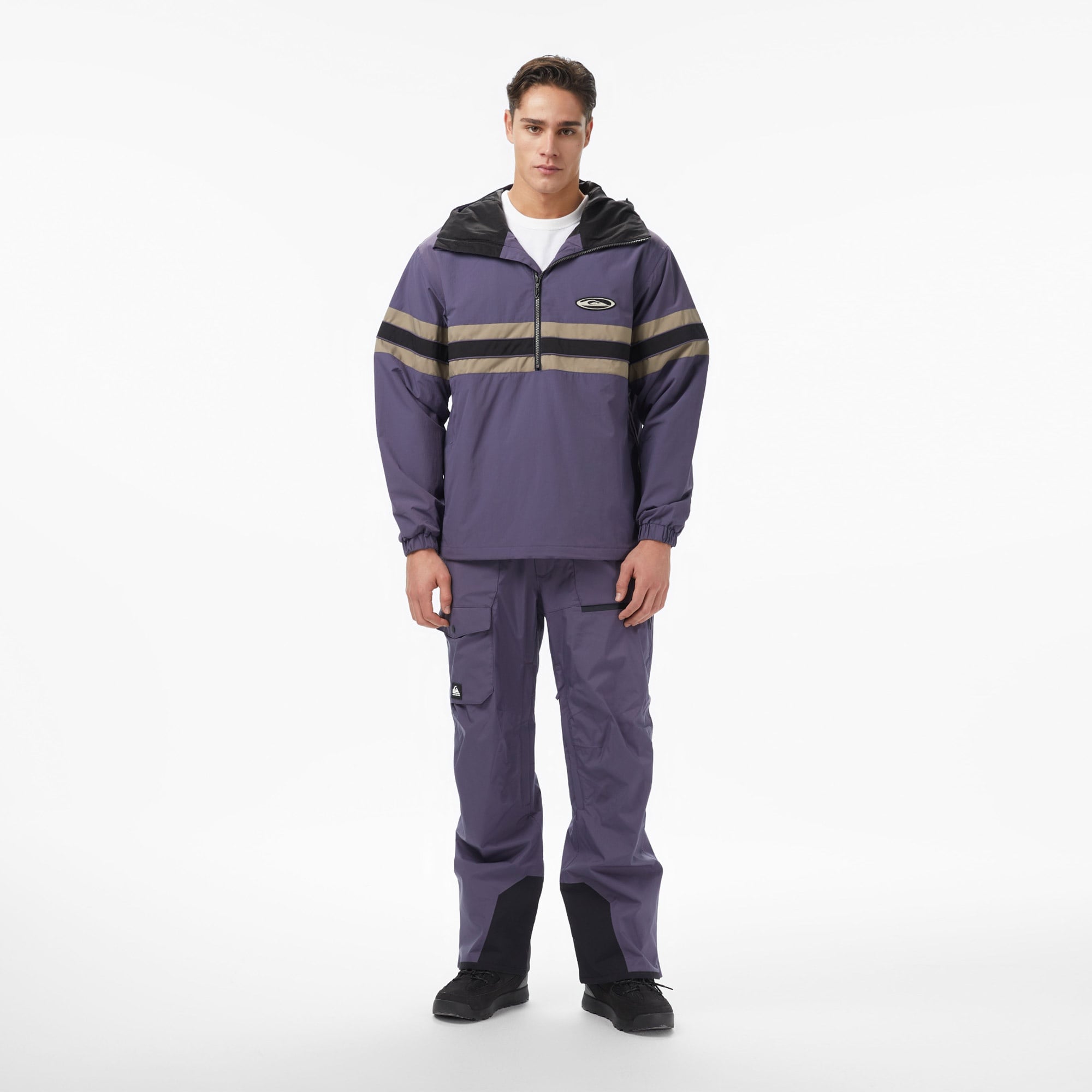 Quiksilver Steeze Erkek Mor Kayak Montu