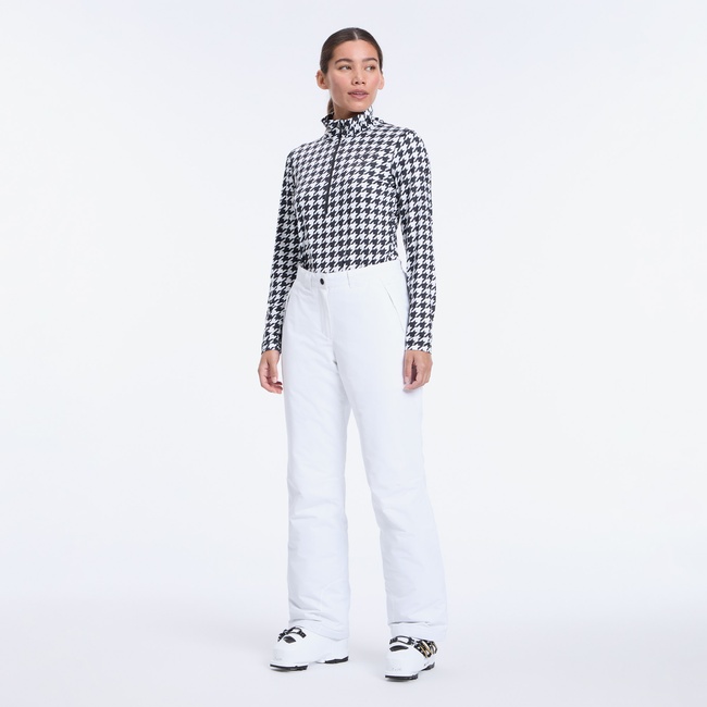  McKinley Debbie II Kadın Beyaz Kayak Pantolonu