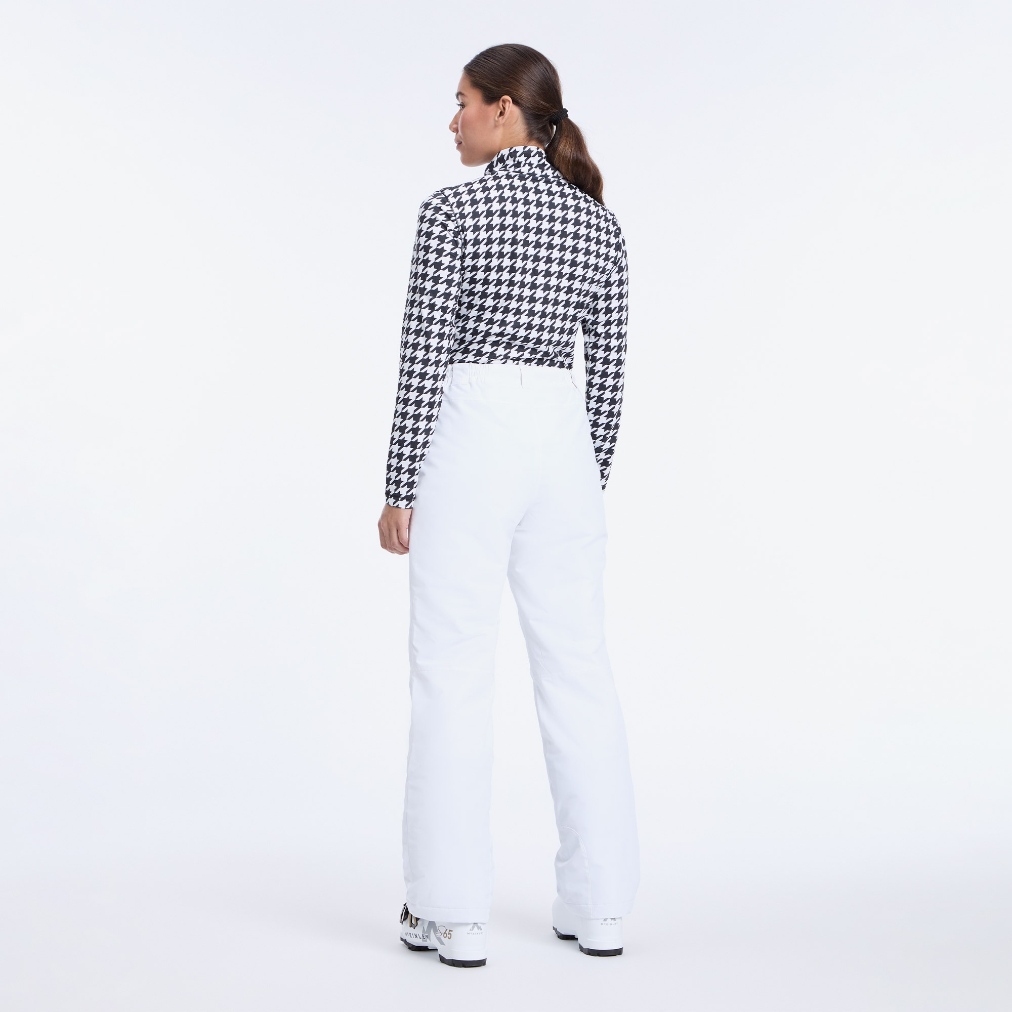 McKinley Debbie II Kadın Beyaz Kayak Pantolonu