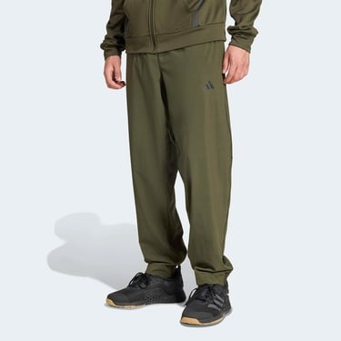  adidas Train Essentials Training Woven Erkek Yeşil Antrenman Eşofman Altı