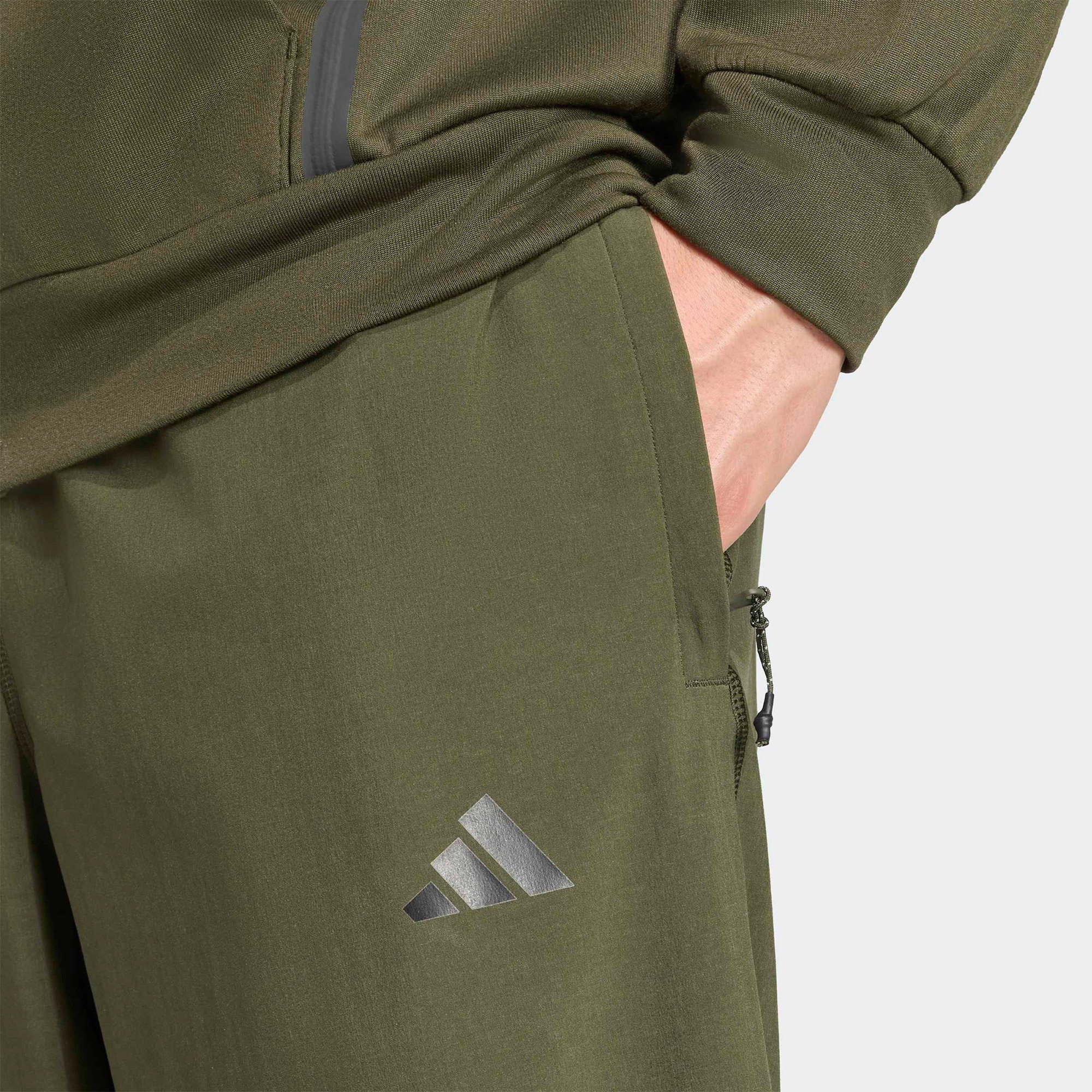 adidas Train Essentials Training Woven Erkek Yeşil Antrenman Eşofman Altı