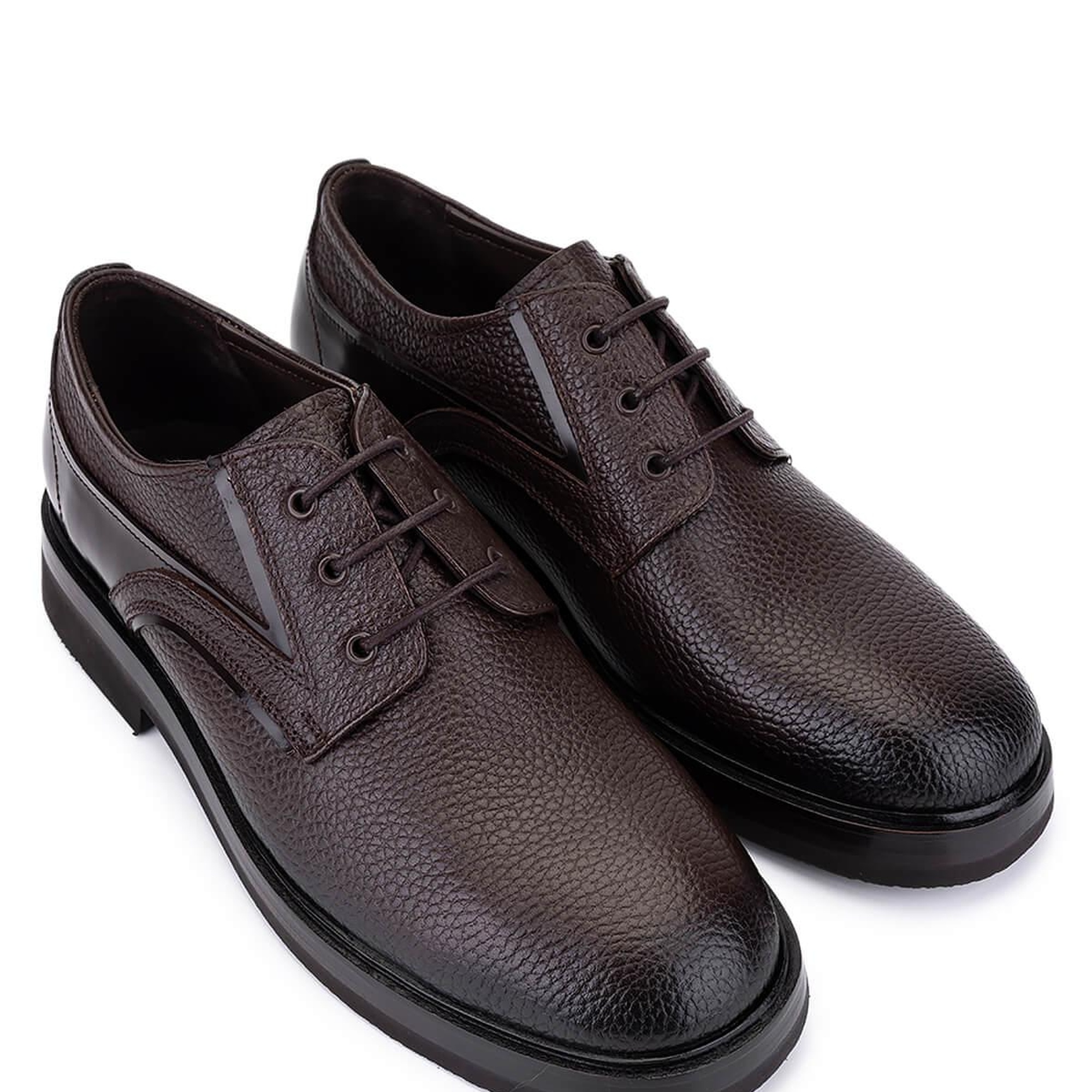 Tamer Tanca Erkek Hakiki Deri Kahve Casual Ayakkabı