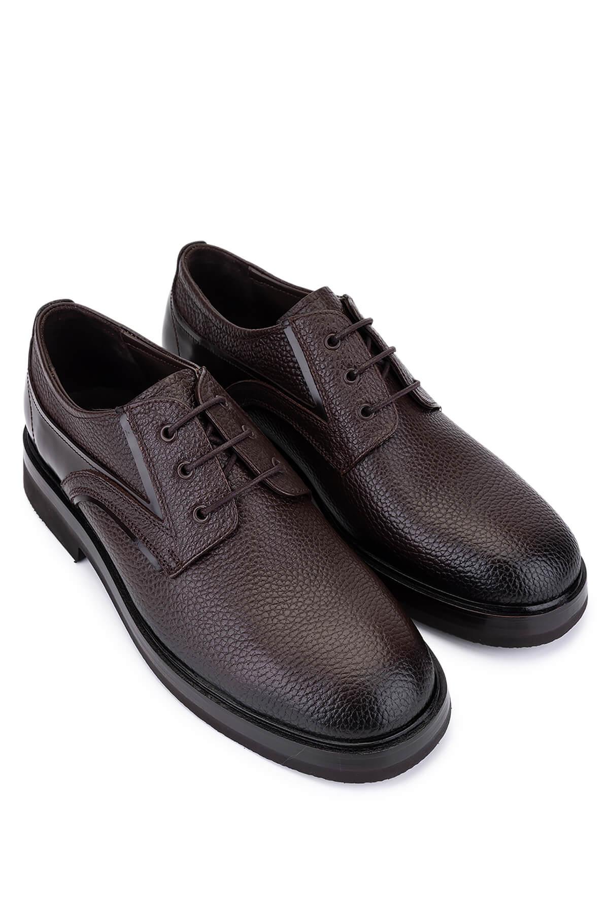  Tamer Tanca Erkek Hakiki Deri Kahve Casual Ayakkabı