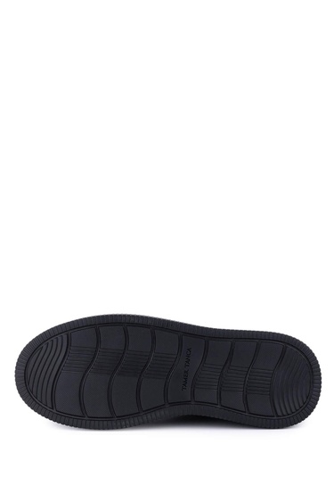  Tamer Tanca Erkek Hakiki Deri Siyah Sneakers & Spor Ayakkabı