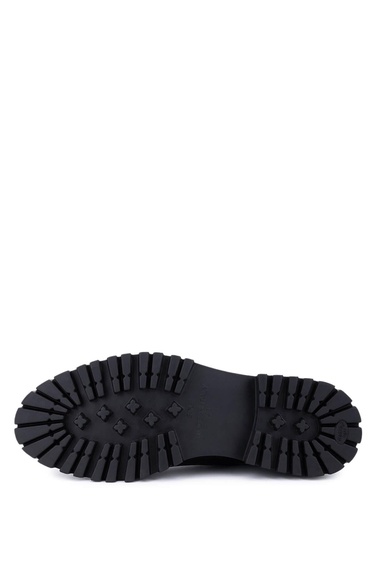  Tamer Tanca Erkek Hakiki Deri Siyah Deri Klasik Bot