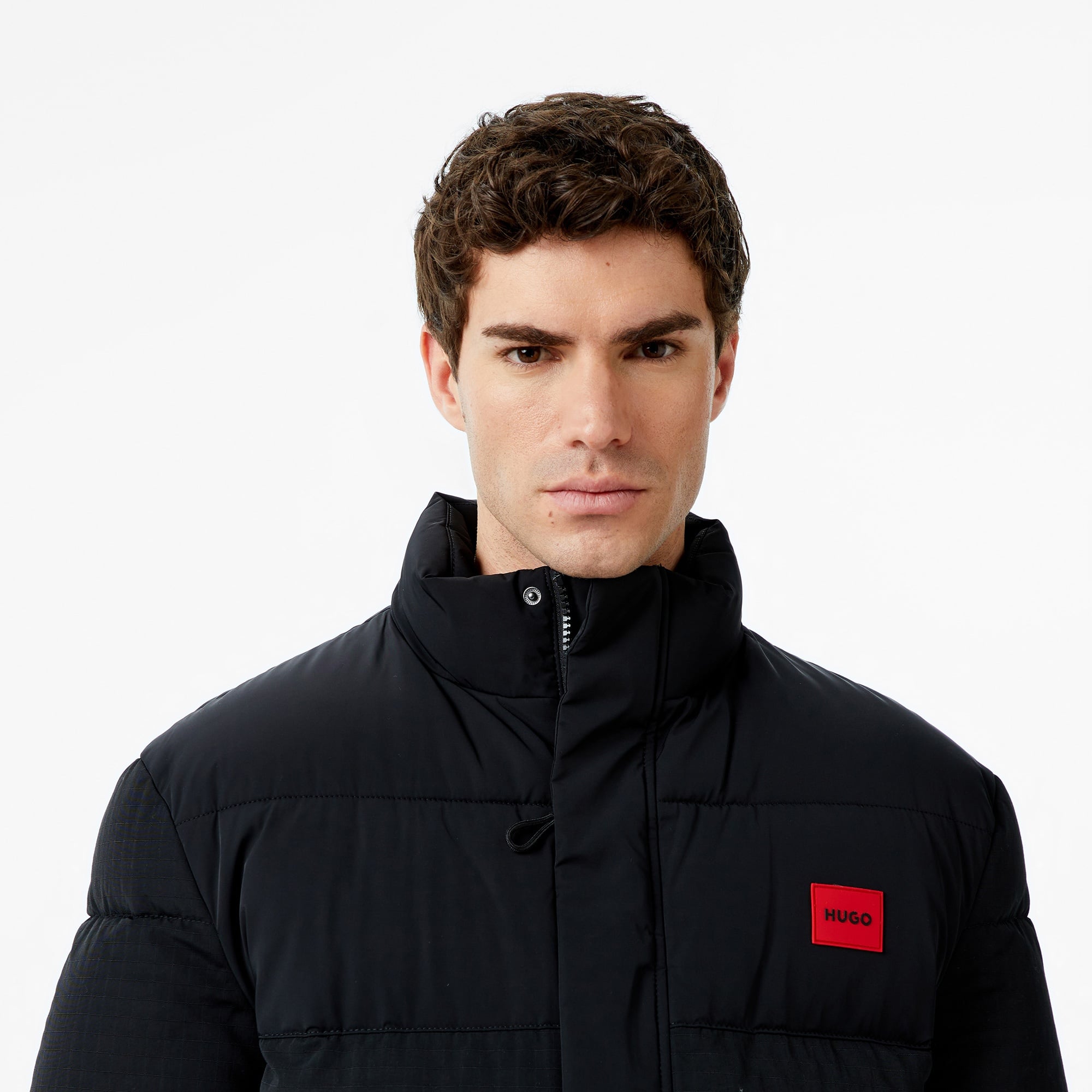 Hugo Balto 2541 Erkek Siyah Mont