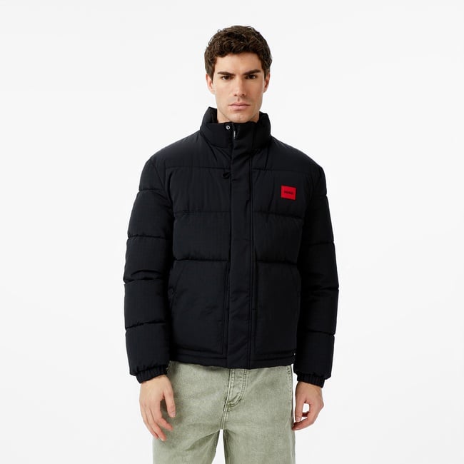  Hugo Balto 2541 Erkek Siyah Mont