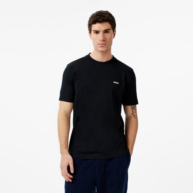  Boss Erkek Siyah T-Shirt