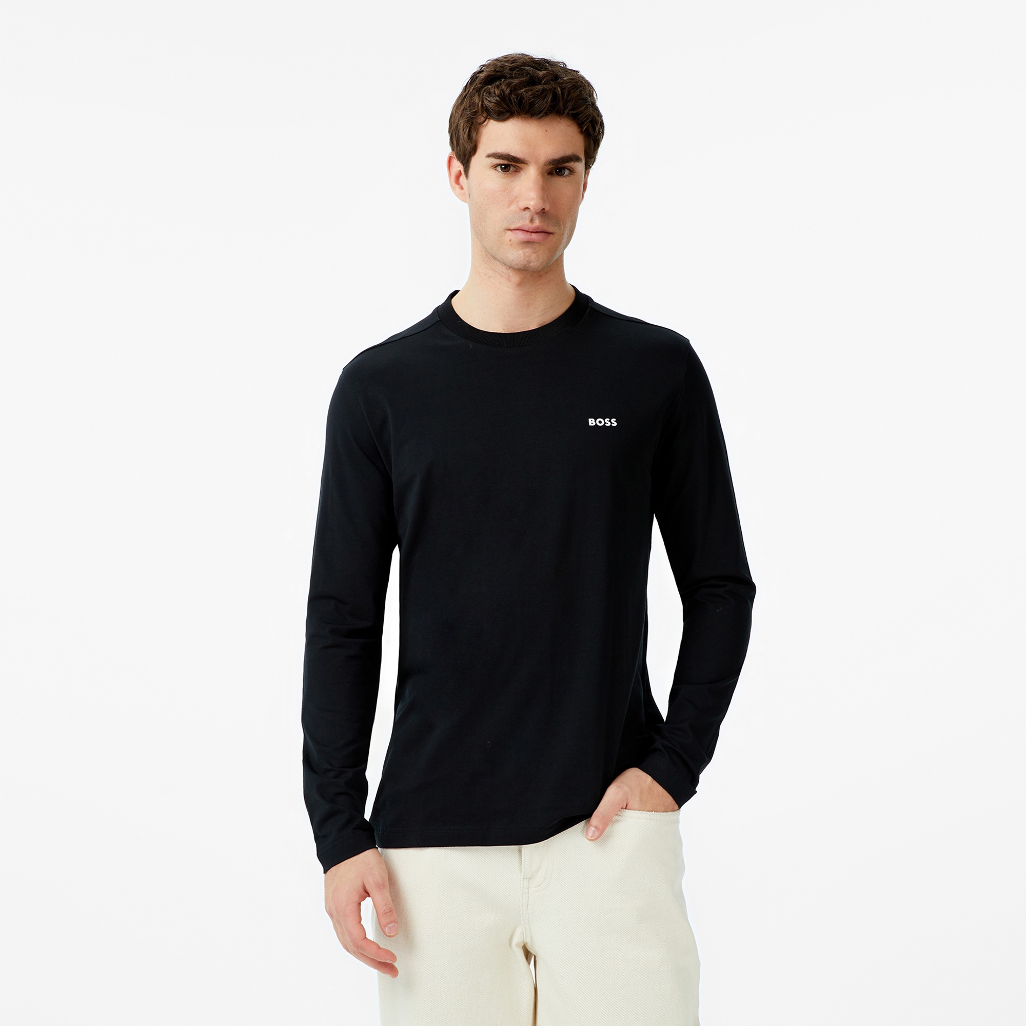 Boss Erkek Siyah T-Shirt