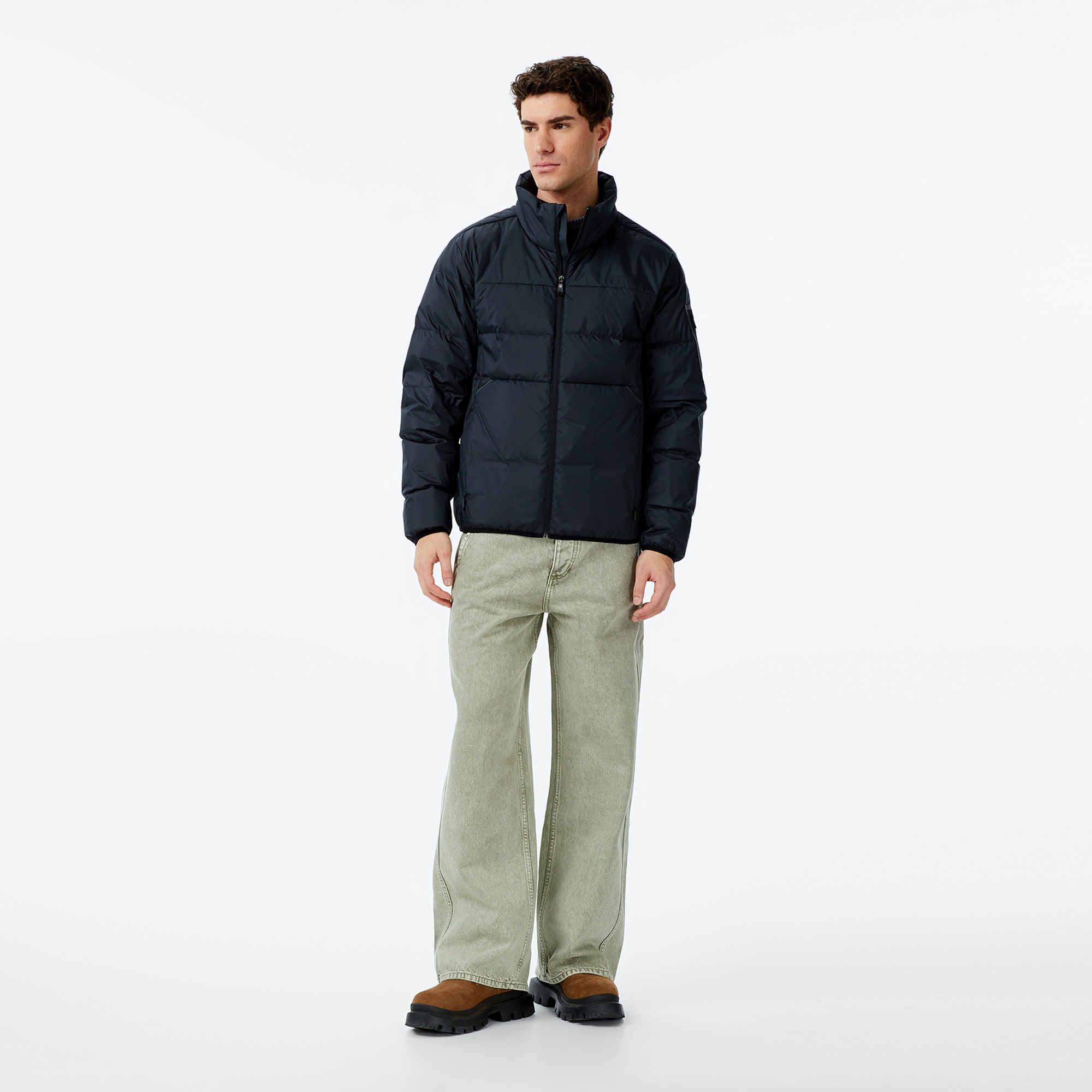 Boss Urbanex Puffer Erkek Lacivert Mont