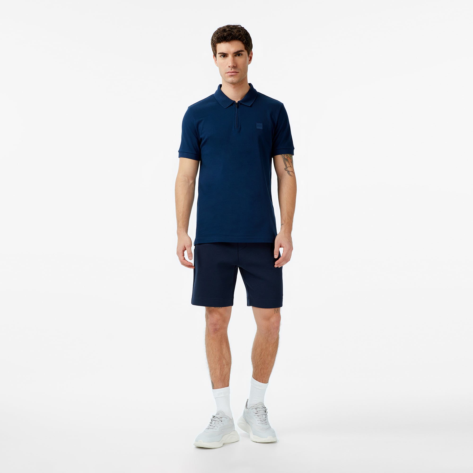  Boss Snug Headlo Erkek Lacivert Eşofman Altı