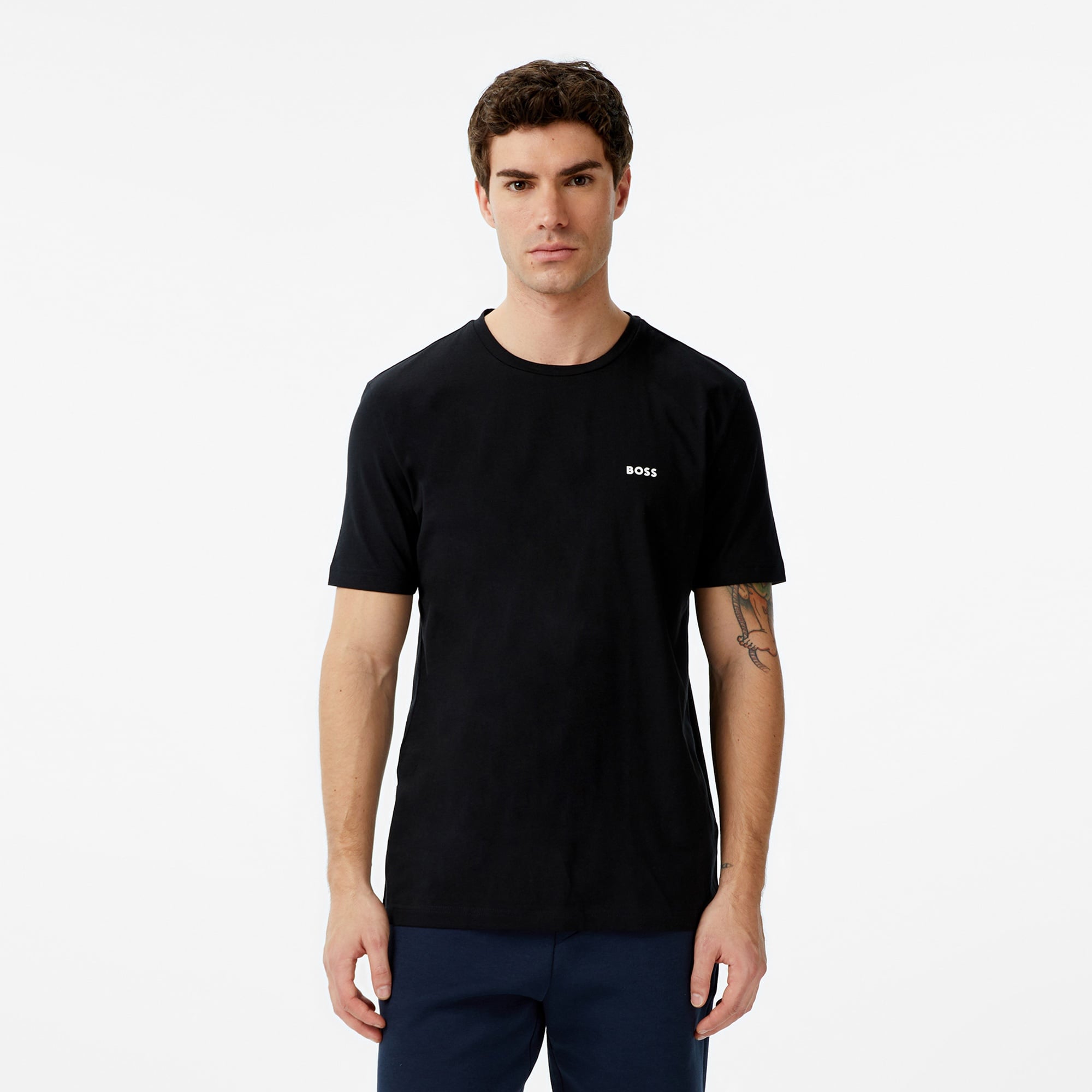 Boss Erkek Renkli 2'Li T-Shirt