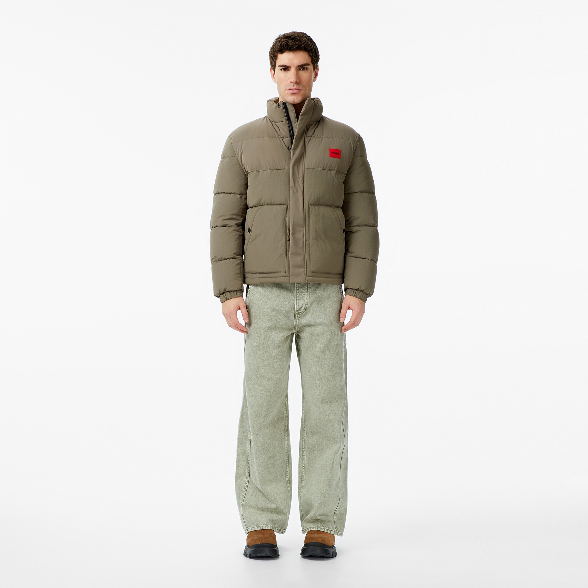 Hugo Balto 2541 Erkek Açık Kahverengi Mont